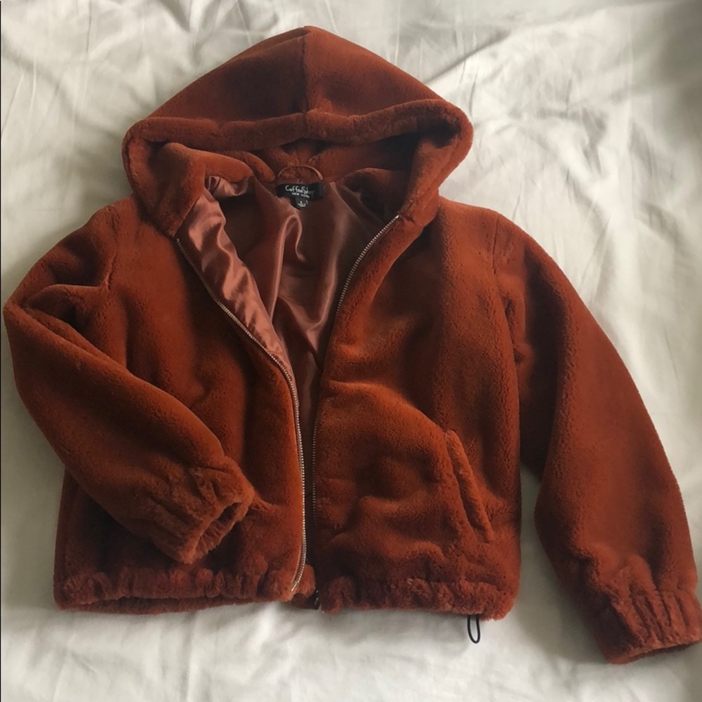 Faux Fur Hoodie